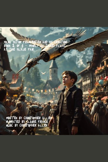Young Victor Frankenstein and his Creations - Book 2 of 6 - Whirly Gig Takes Flight at the Village Fair - cover