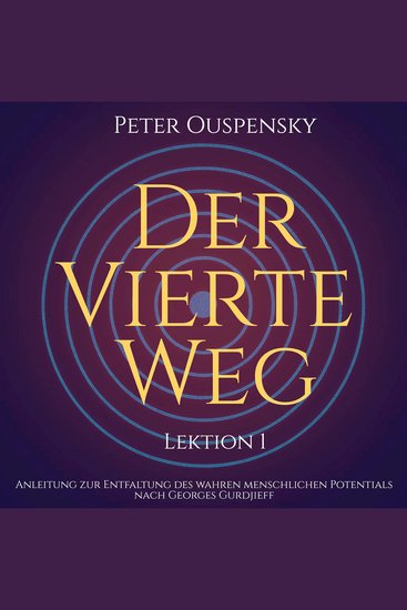 Der vierte Weg - Lektion 1 - cover