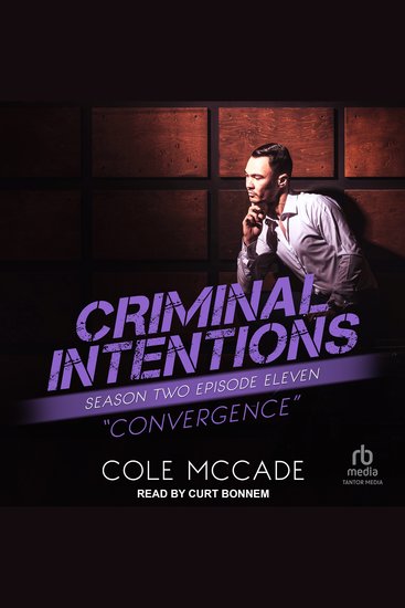 Criminal Intentions: Season Two Episode Eleven - Convergence - cover
