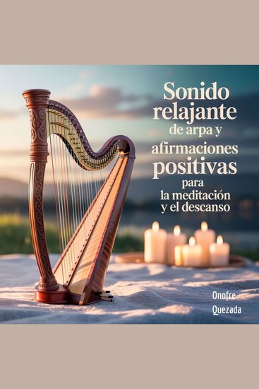 Sonido Relajante De Arpa y Afirmaciones Positivas Para La Meditación y El Descanso - cover