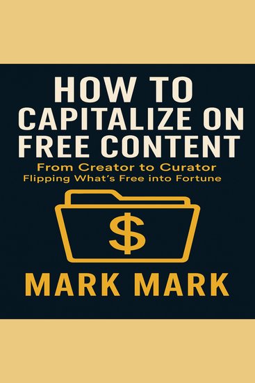 How to Capitalize on Free Content - From Creator to Curator: Flipping What’s Free into Fortune - cover