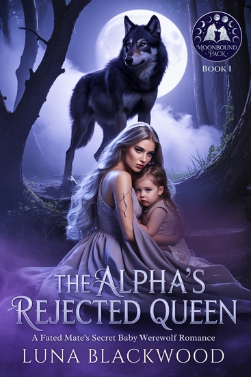 The Alpha's Rejected Queen - A Fated Mate's Secret Baby Werewolf Romance - cover