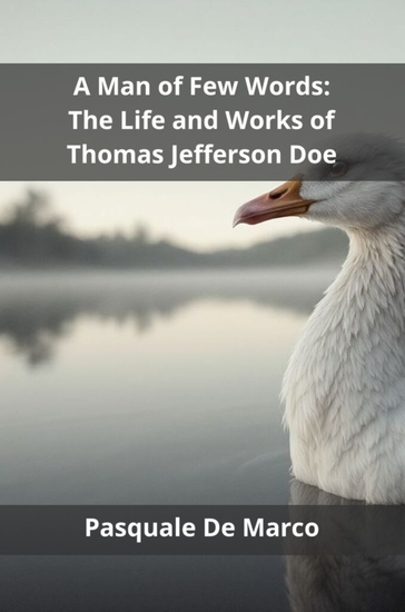 A Man of Few Words - The Life and Works of Thomas Jefferson Doe - cover