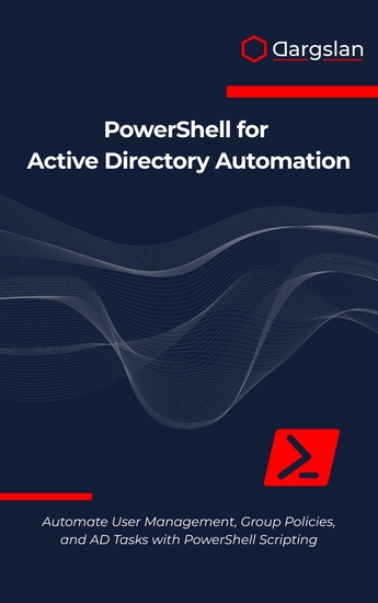 PowerShell for Active Directory Automation - Automate User Management Group Policies and AD Tasks with PowerShell Scripting - cover