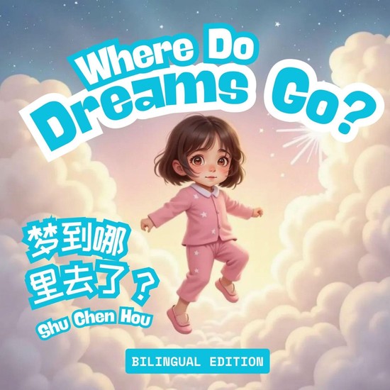 Where Do Dreams Go? 梦到哪里去了？ - A Soothing Bilingual Bedtime Story in English and Chinese for Curious Young Minds - cover