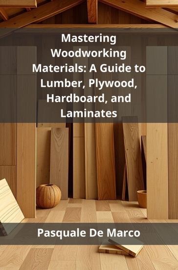 Mastering Woodworking Materials - A Guide to Lumber Plywood Hardboard and Laminates - cover