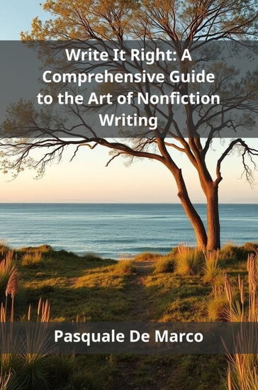 Write It Right - A Comprehensive Guide to the Art of Nonfiction Writing - cover