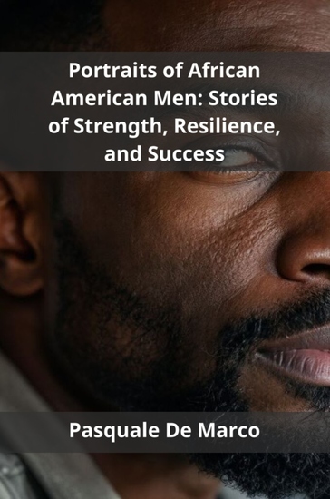 Portraits of African American Men - Stories of Strength Resilience and Success - cover