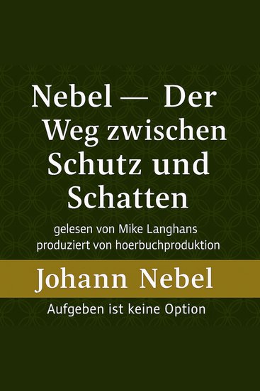 Nebel – Der Weg zwischen Schutz und Schatten - Aufgeben ist keine Option - cover