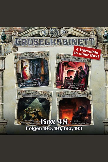 Gruselkabinett Box 48: Folgen 190 191 192 193 - cover