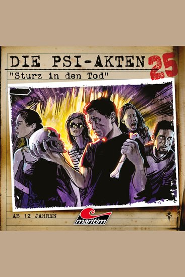 Die PSI-Akten Folge 25: Sturz in den Tod (ungekürzt) - cover