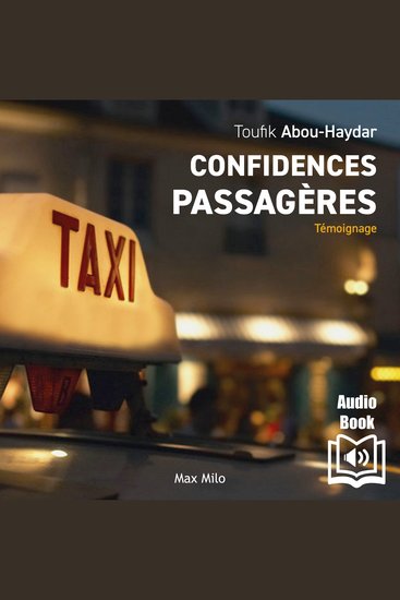Confidences passagères - cover