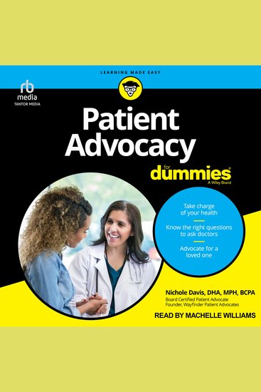 Patient Advocacy For Dummies - cover