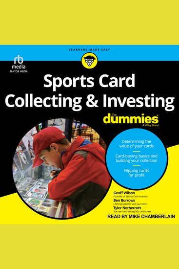 Sports Card Collecting & Investing For Dummies - cover