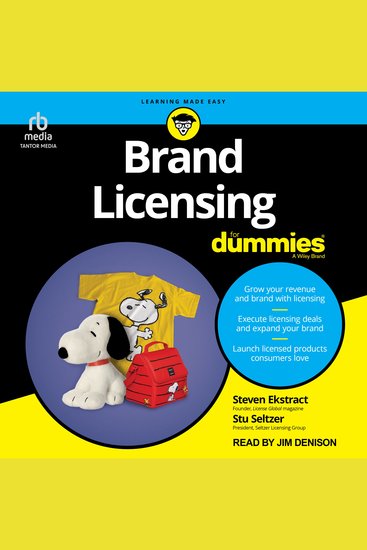 Brand Licensing For Dummies - cover