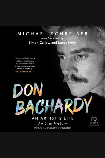 Don Bachardy - An Artist's Life - cover