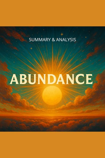 Abundance: Book Summary & Analysis - cover