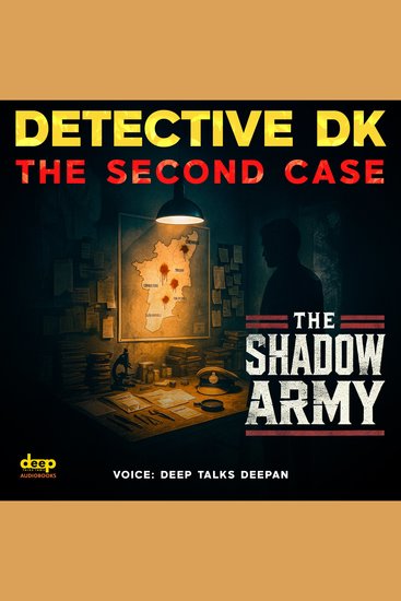 Detective DK - THE SECOND CASE : The Shadow Army - A Ruthless Mission Four Officers Dead One Mind to Solve It - cover