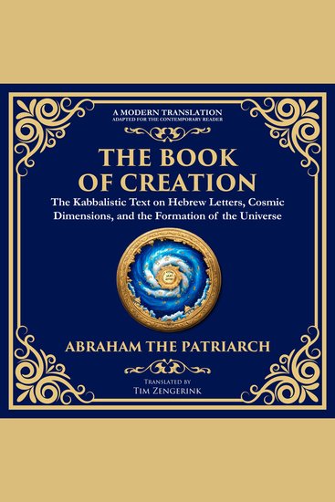 Book of Creation The (Sefer Yetzirah) - A Timeless Guide to the Mysteries of the Universe - cover