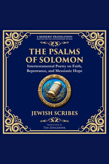 The Psalms of Solomon - Sacred Songs of Faith and Hope - cover