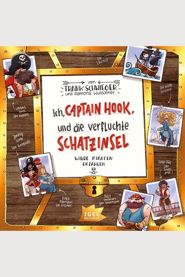 Ich Captain Hook und die verfluchte Schatzinsel - cover