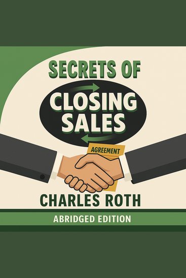Secrets Of Closing Sales - cover