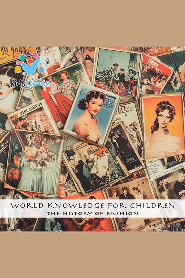 The history of fashion - cover