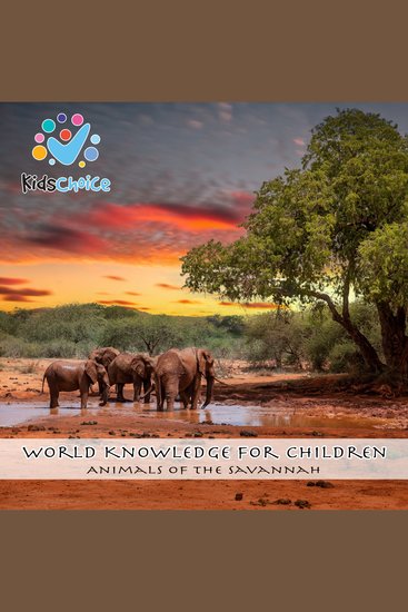 Animals of the savannah - cover