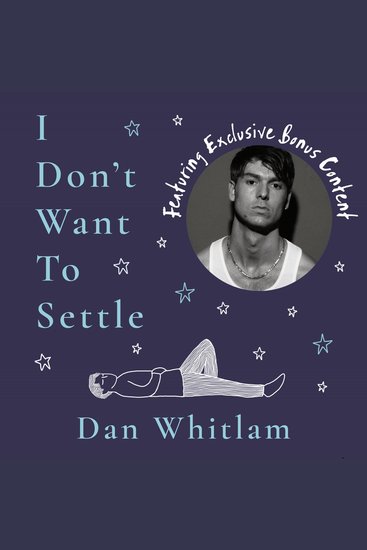 I Don't Want To Settle - Words for a lost generation - cover