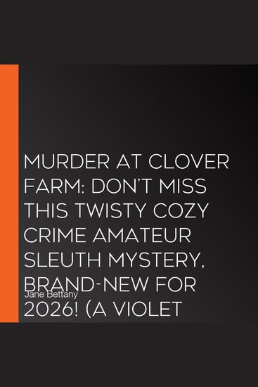 Violet Brewster Book 6: Don’t miss this twisty cozy crime amateur sleuth mystery brand-new for 2026! - cover