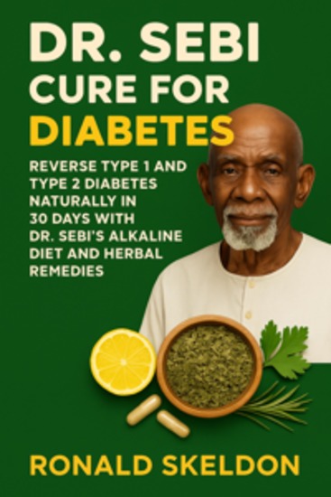 Dr Sebi Cure for Diabetes - Reverse Type 1 and Type 2 Diabetes Naturally in 30 Days with Dr Sebi’s Alkaline Diet and Herbal Remedies - cover