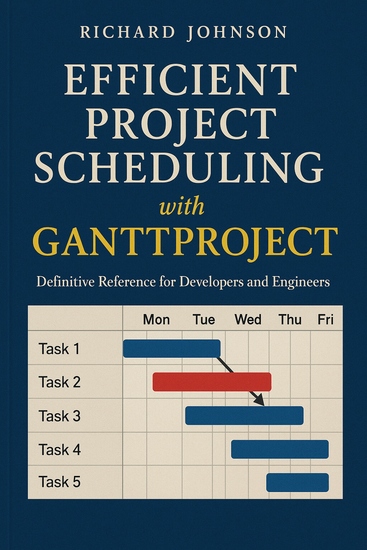 Efficient Project Scheduling with GanttProject - Definitive Reference for Developers and Engineers - cover