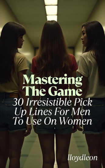 Mastering The Game - 30 Irresistible Pick Up Lines For Men To Use On Women - cover