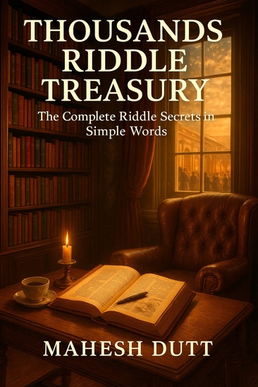 Thousands Riddle Treasury - The Complete Riddle Secrets in Simple Words - cover