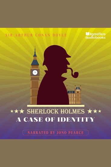 A Case of Identity - Sherlock Holmes - cover
