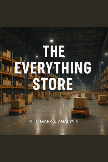 Everything Store The: Book Summary & Analysis - cover