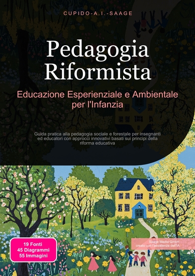 Pedagogia Riformista - Educazione Esperienziale e Ambientale per l'Infanzia - cover