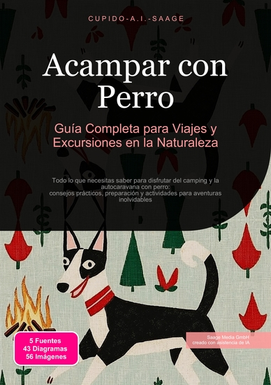 Acampar con Perro - Guía Completa para Viajes y Excursiones en la Naturaleza - cover