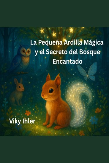 La Pequeña Ardilla Mágica y el Secreto del Bosque Encantado - Un cuento para la noche que abraza con luz y fantasía - cover