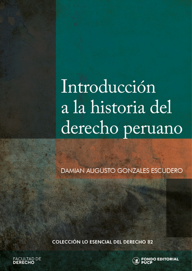 Introducción a la historia del derecho peruano - cover