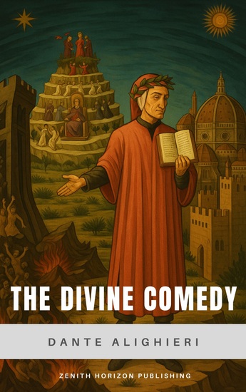 The Divine Comedy - Dante Alighieri's Epic Journey Through Hell Purgatory and Paradise - cover