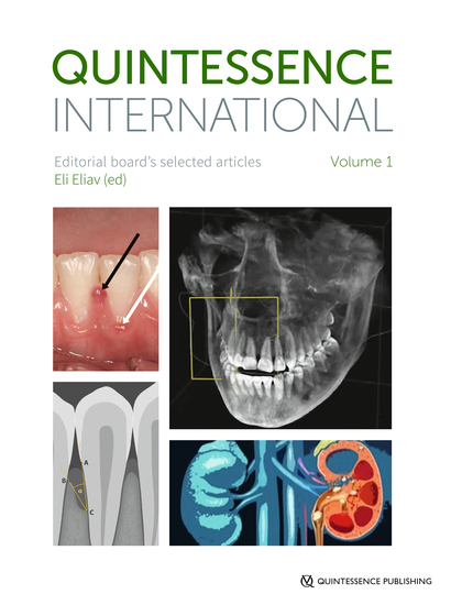 Quintessence International Volume 1 - Editorial board's selected articles - cover