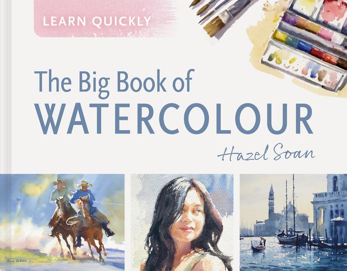 Learn Quickly: The Big Book of Watercolour - cover