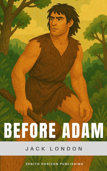 Before Adam - Jack London's Prehistoric Tale of Evolution Survival and Primitive Memory - cover