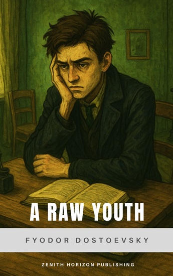 A Raw Youth - Fyodor Dostoevsky's Dark Portrait of Ideals Corruption and Existential Rebellion - cover