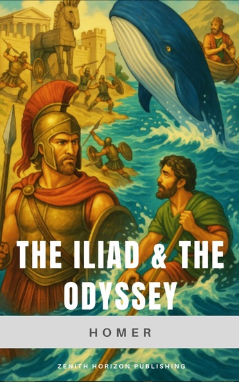 The Iliad & The Odyssey - Homer's Epic Masterpieces of War Heroism and Myth - cover