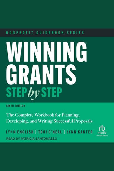 Winning Grants Step by Step - The Complete Workbook for Planning Developing and Writing Successful Proposals 6th Edition - cover