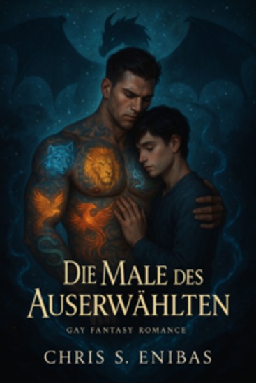 Die Male des Auserwählten - Gay Fantasy Romance - cover