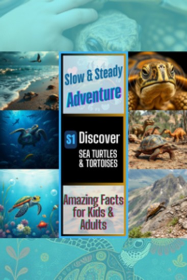 Fun Facts about Sea Turtles and Tortoises - A Colorful and Educational Book for Curious Kids (Ages 4–12) - cover