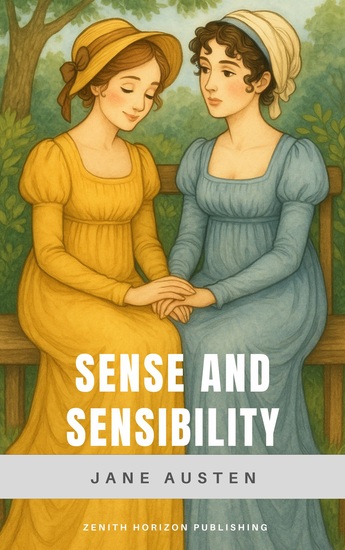 Sense and Sensibility - Jane Austen's Romantic Classic of Sisters Society and Heart - cover